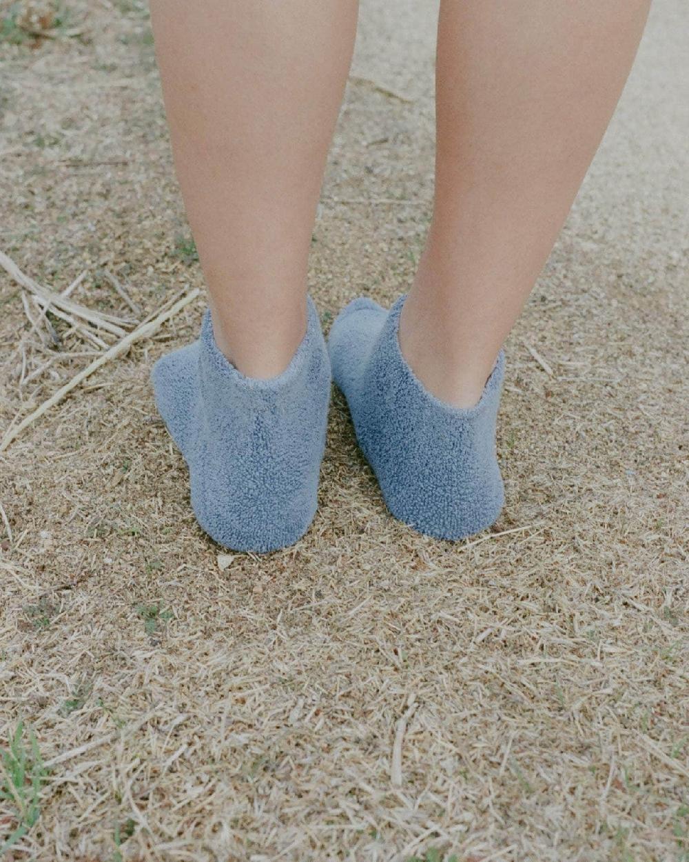 Baserange Chaussettes Basses - Coton Biologique Texturé