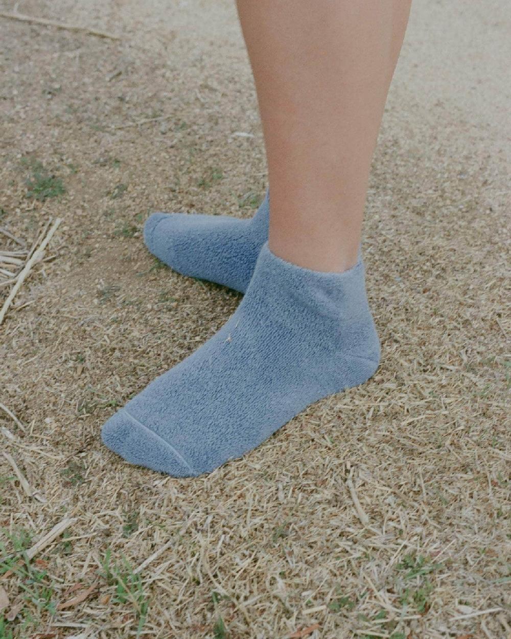 Baserange Chaussettes Basses - Coton Biologique Texturé