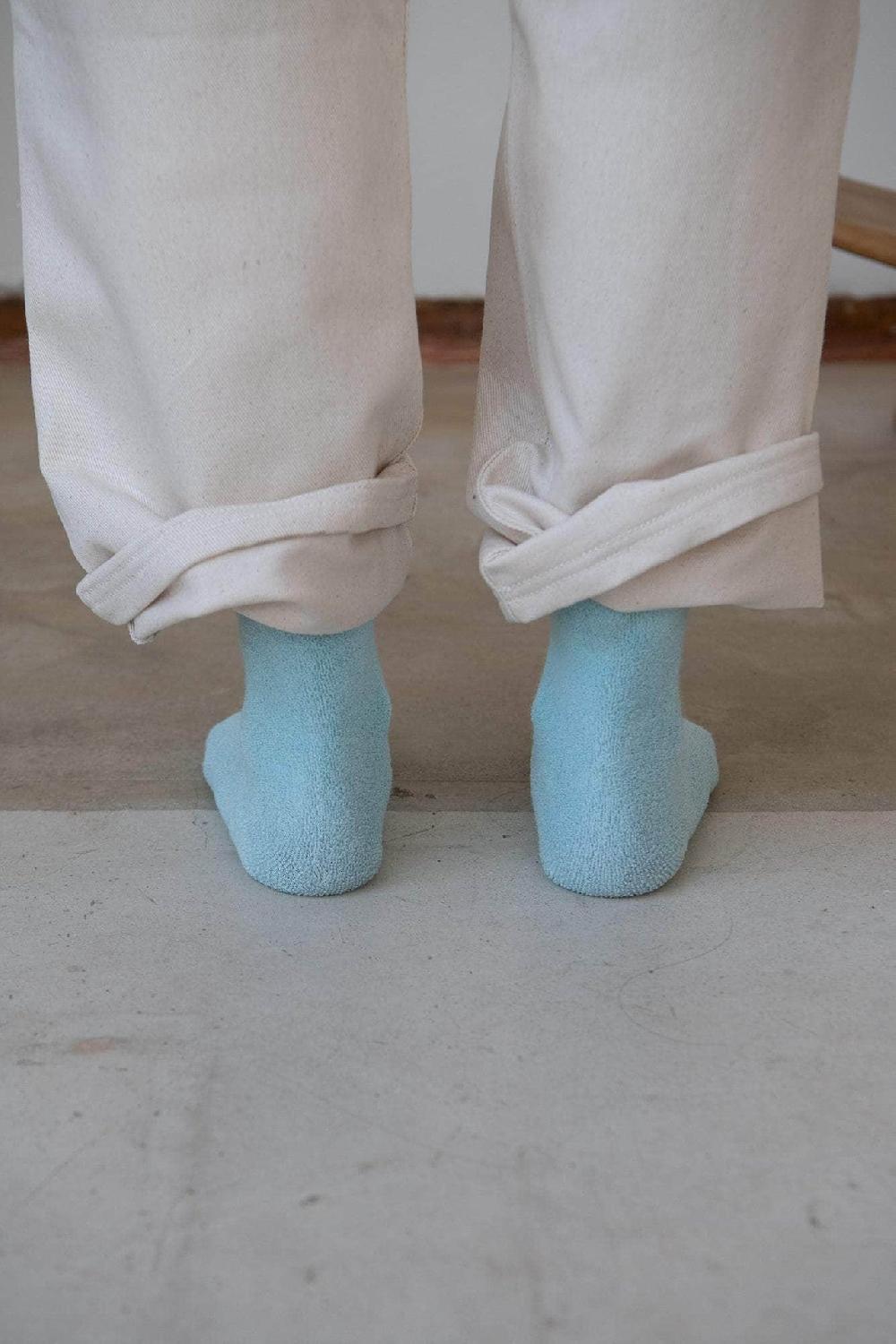 Baserange Chaussettes Basses - Coton Biologique Texturé