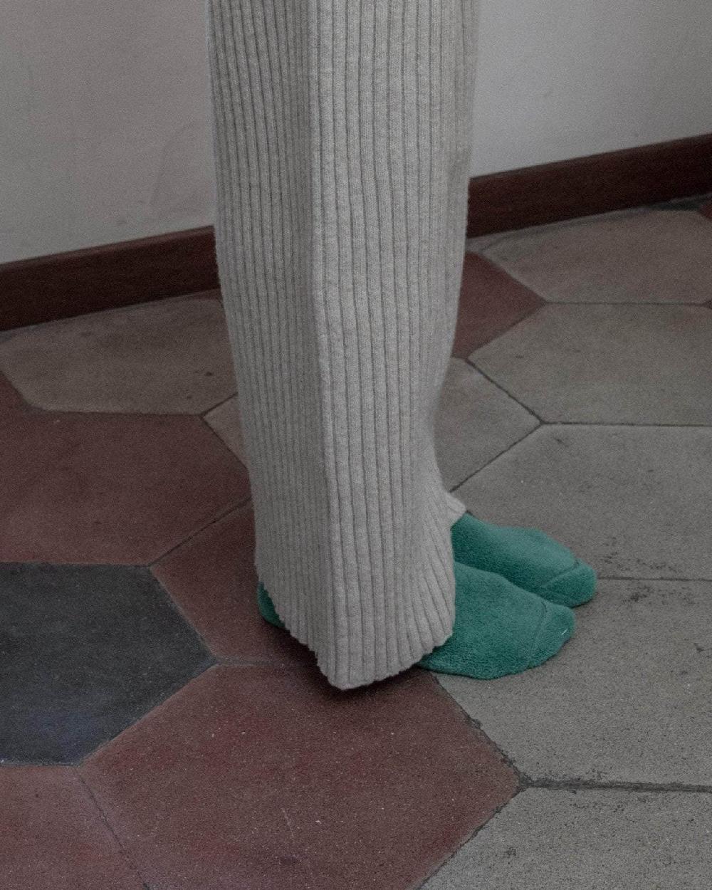 Baserange Chaussettes Basses - Coton Biologique Texturé