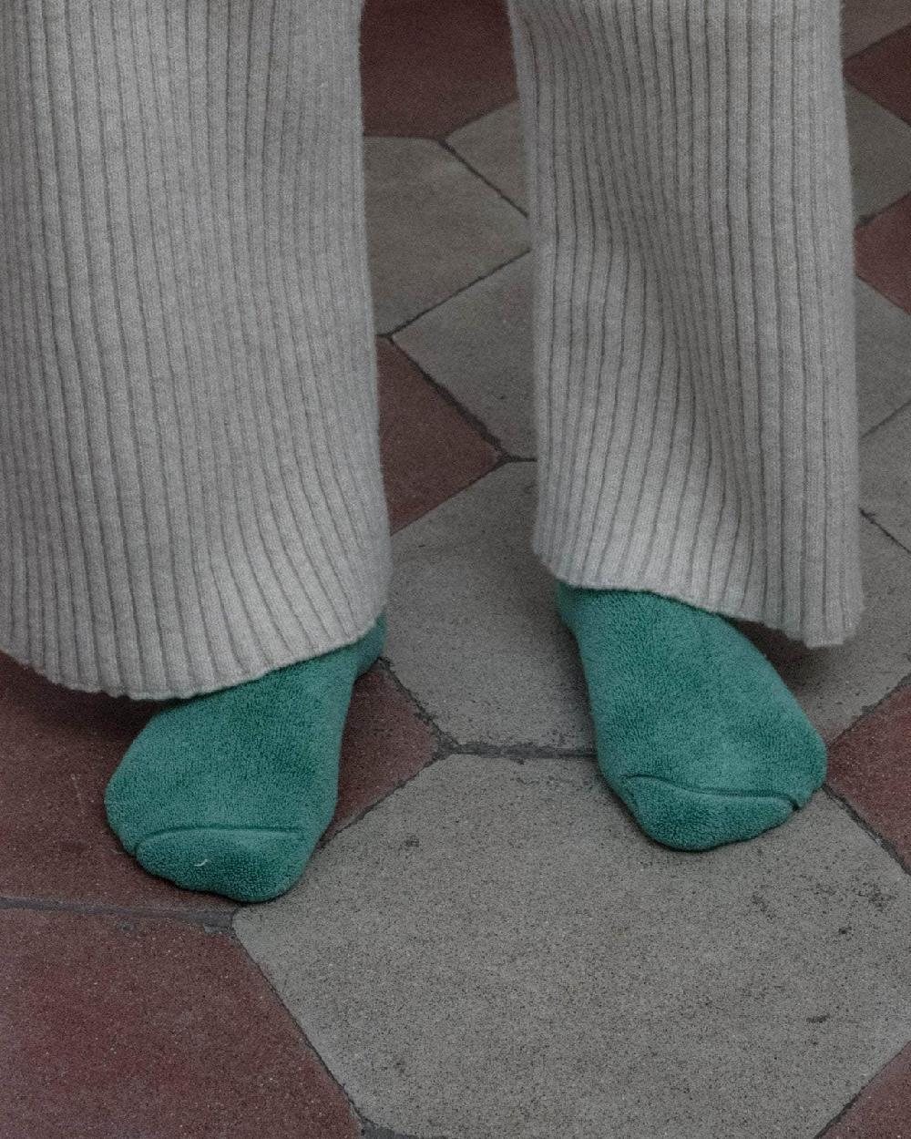 Baserange Chaussettes Basses - Coton Biologique Texturé