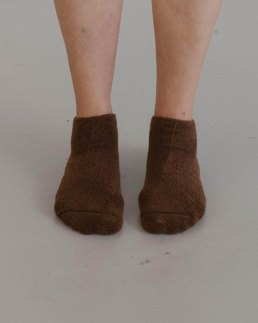 baserange chaussettes basses - Coton biologique texturé