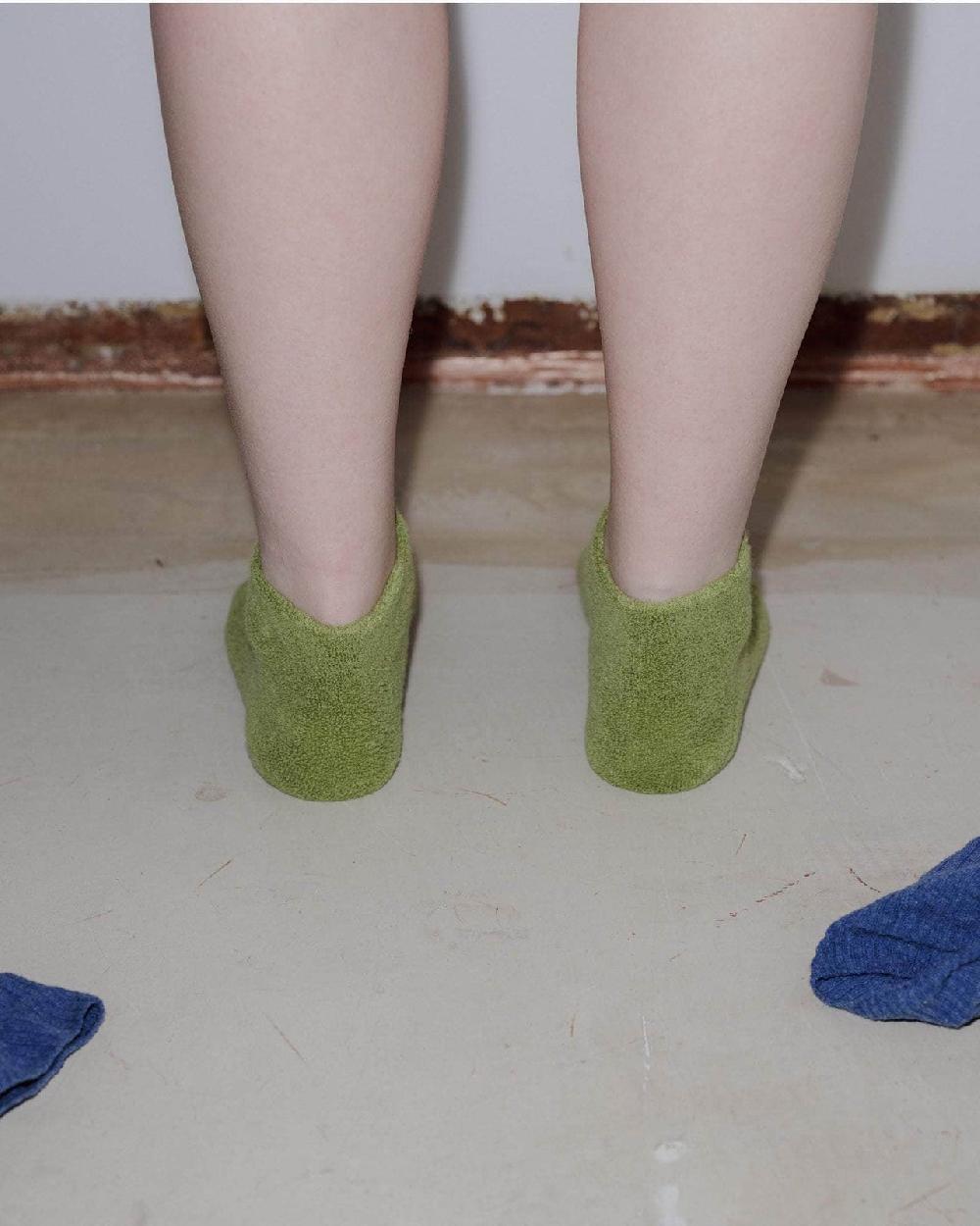 Baserange Chaussettes Basses - Coton Biologique Texturé