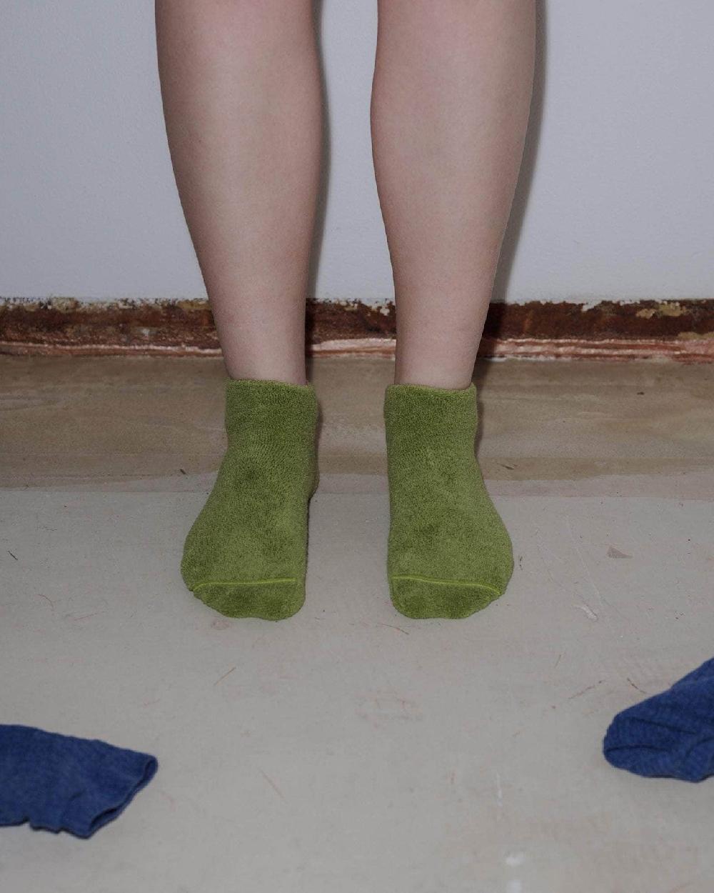 baserange chaussettes basses - Coton biologique texturé