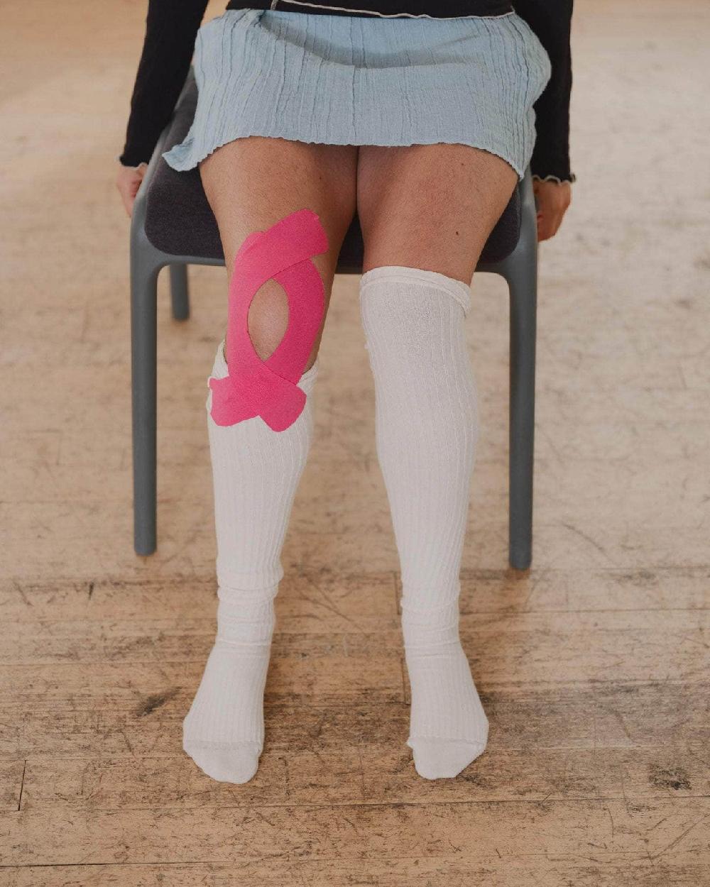 Baserange Chaussettes Hautes - Coton Biologique Côtelé