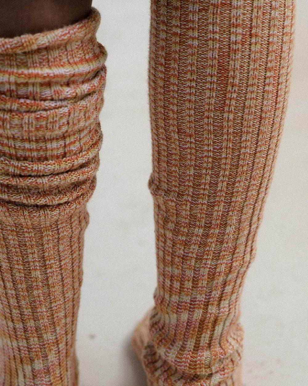 Baserange Chaussettes Hautes Twist - Coton Biologique