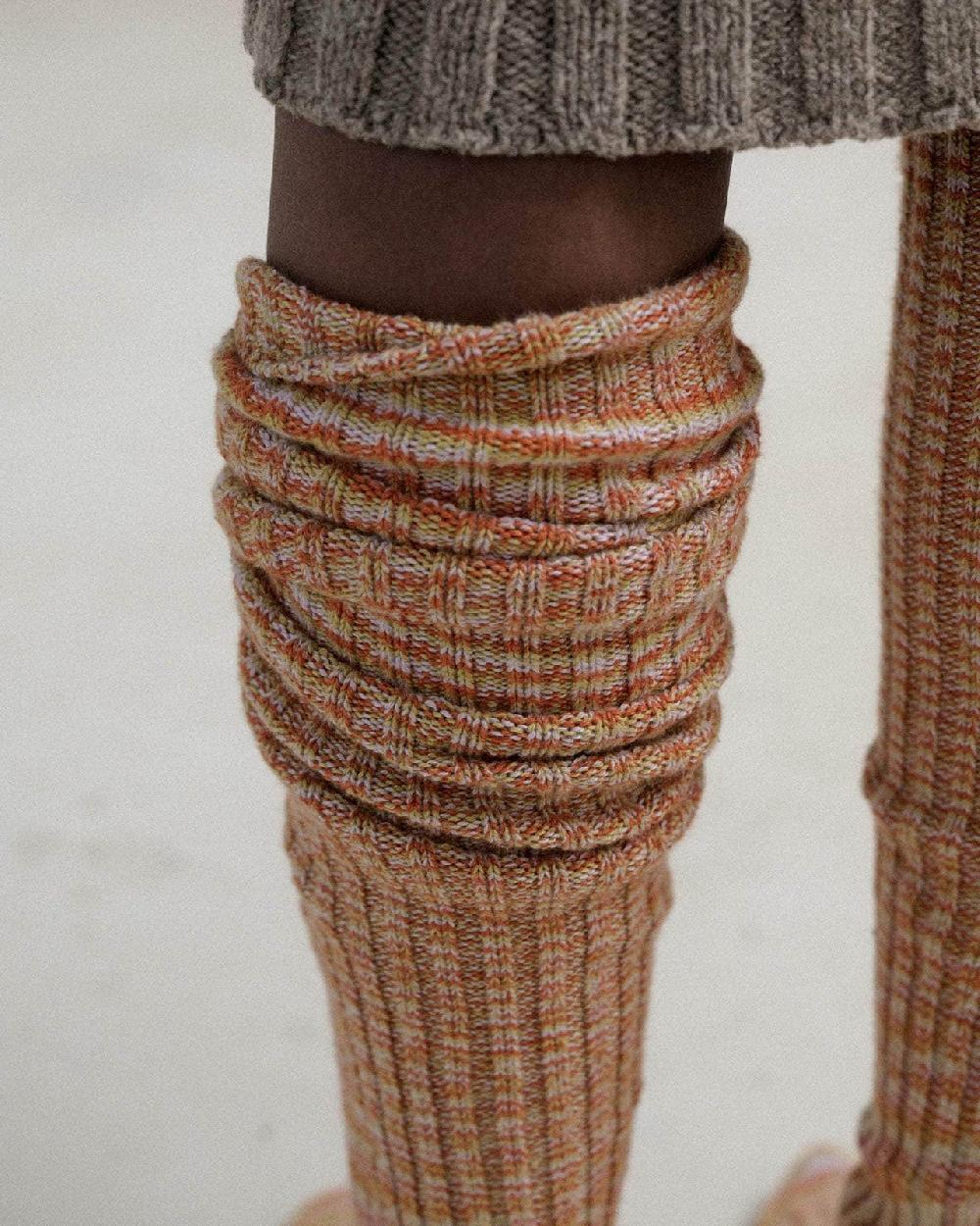 Baserange Chaussettes Hautes Twist - Coton Biologique