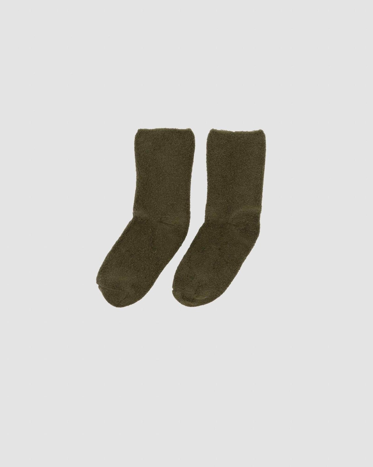 Baserange Chaussettes Mi-hautes à Boucles - Coton Biologique Texturé