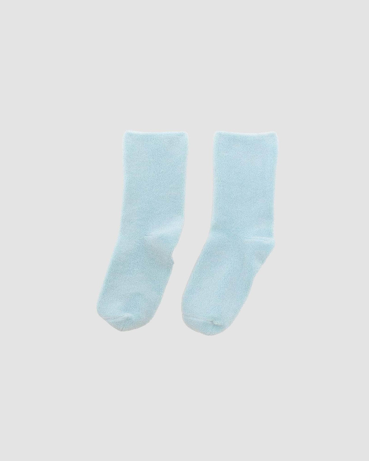 Baserange Chaussettes Mi-hautes à Boucles - Coton Biologique Texturé