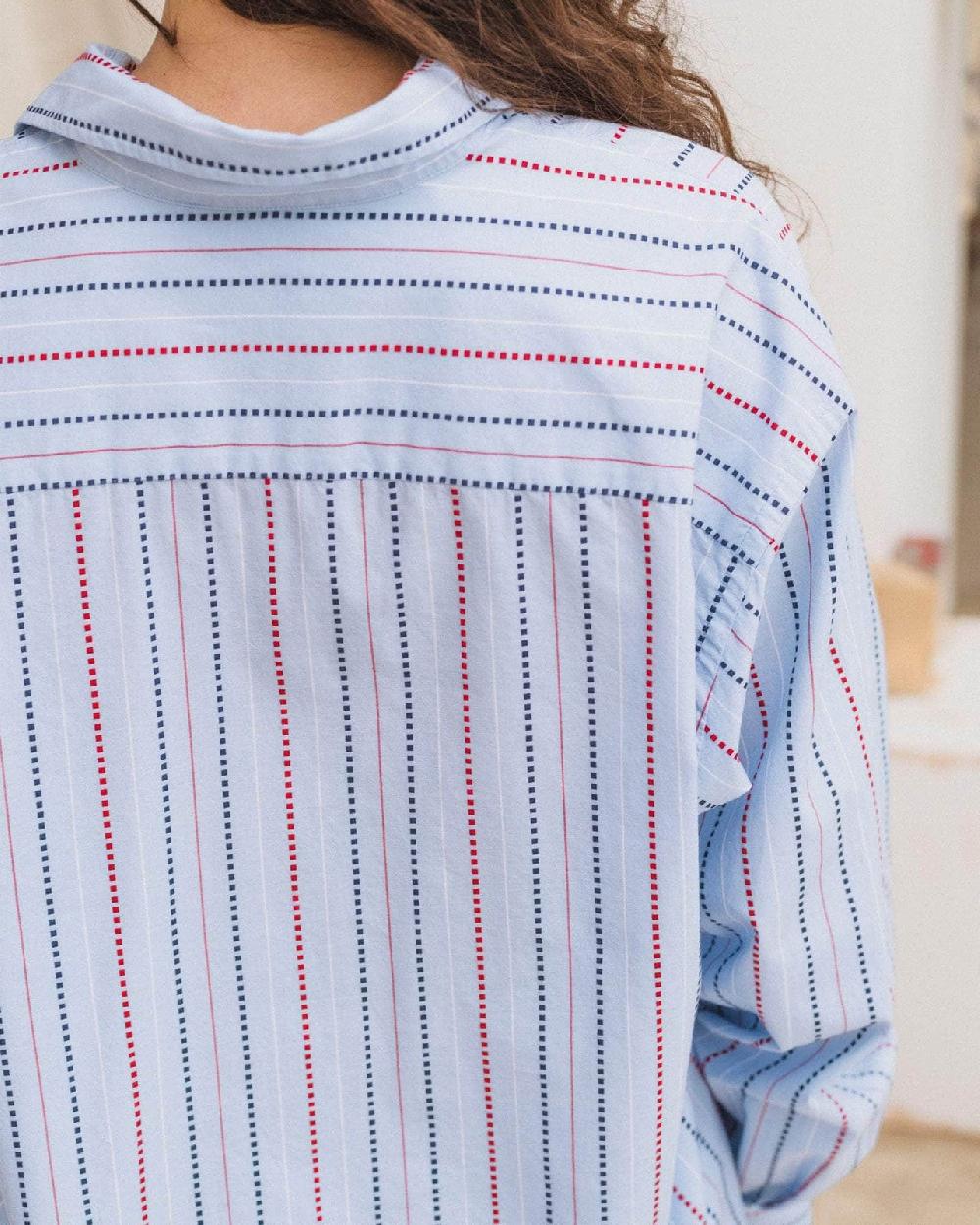 Baserange Chemise Claude - Popeline De Coton Biologique