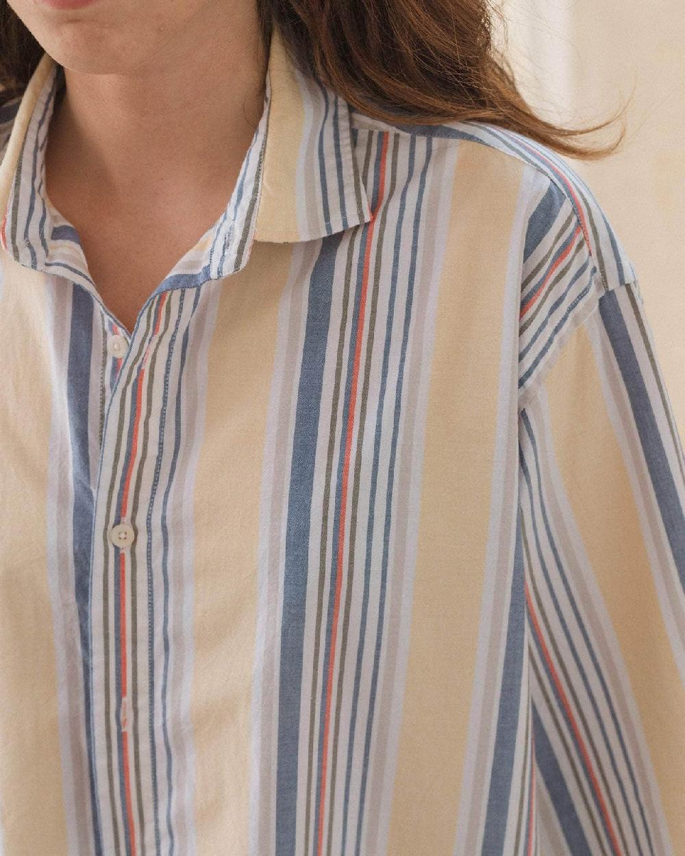 Baserange Chemise Claude - Popeline De Coton Biologique