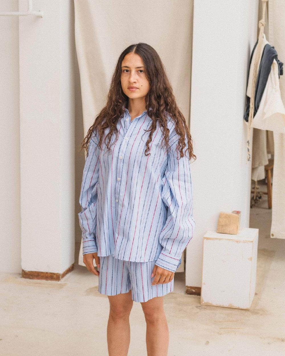 Baserange Chemise Claude - Popeline De Coton Biologique