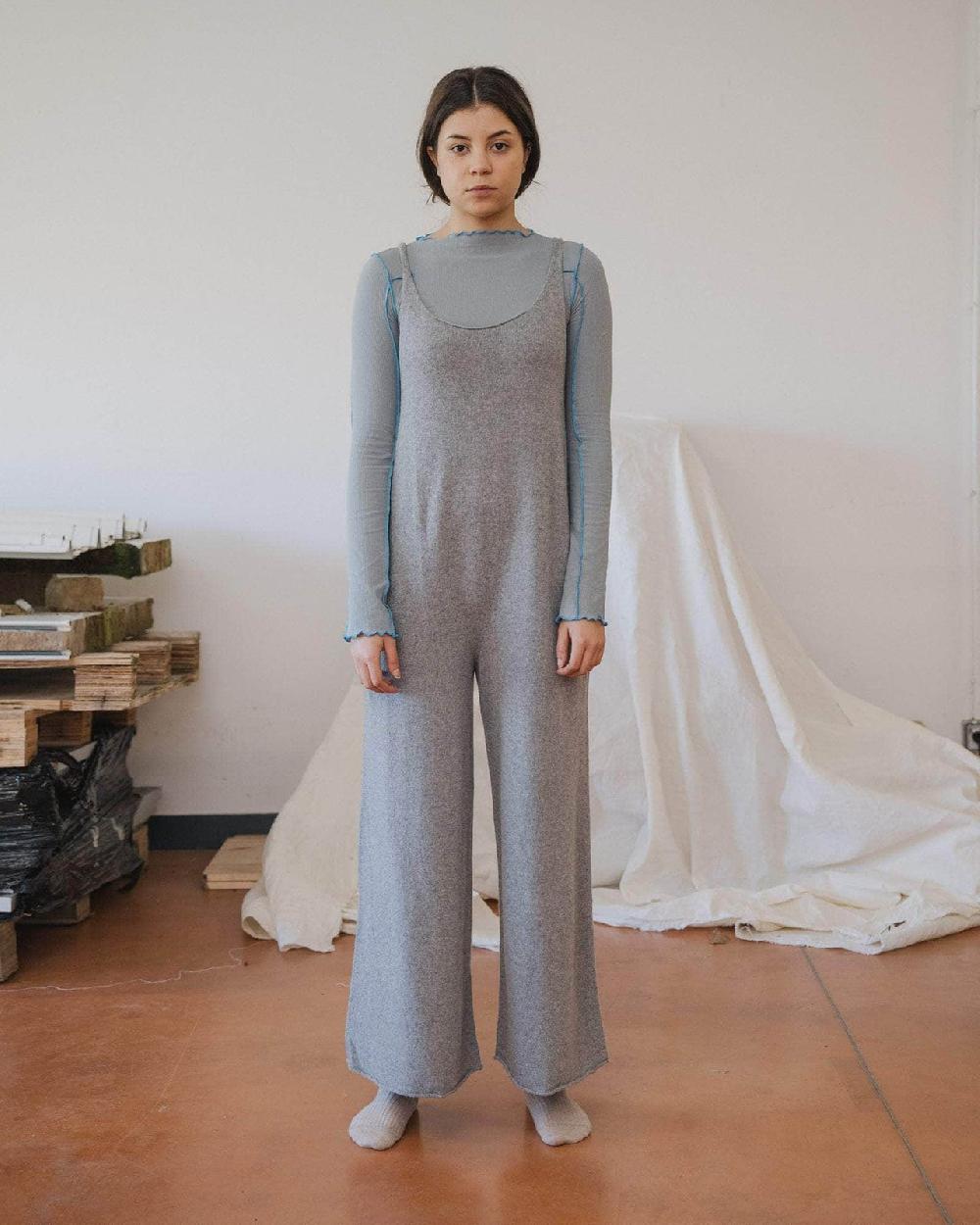 baserange Combinaisons débardeur rim - Cachemire recyclé