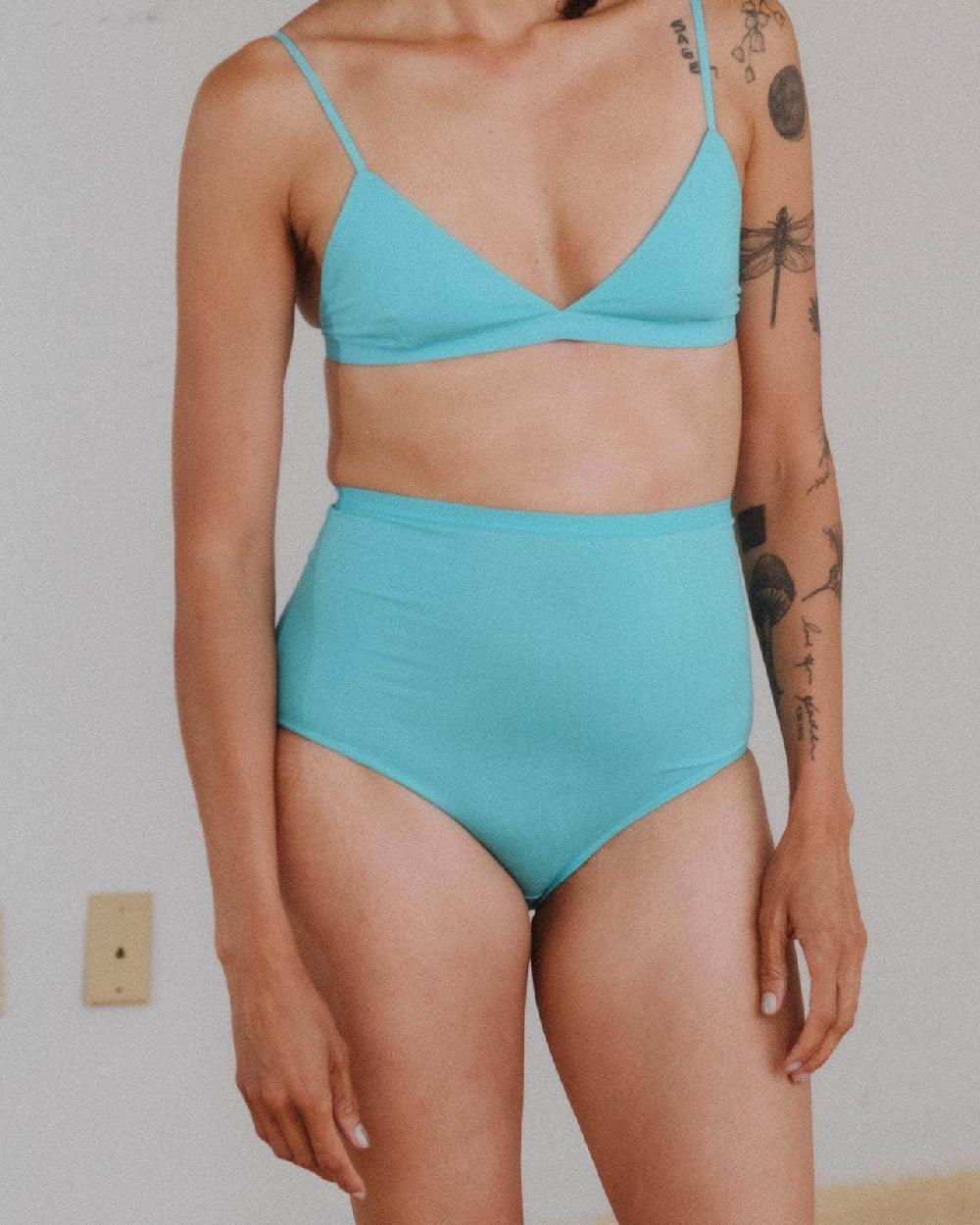 baserange Culotte bell taille haute - Lyocell de bambou