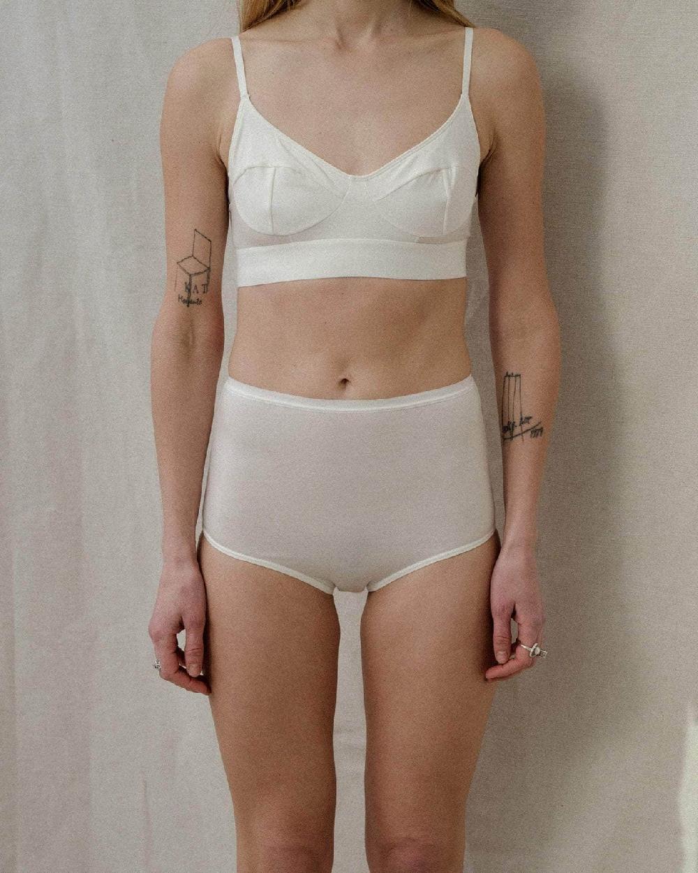 baserange Culotte bell taille haute - Lyocell de bambou