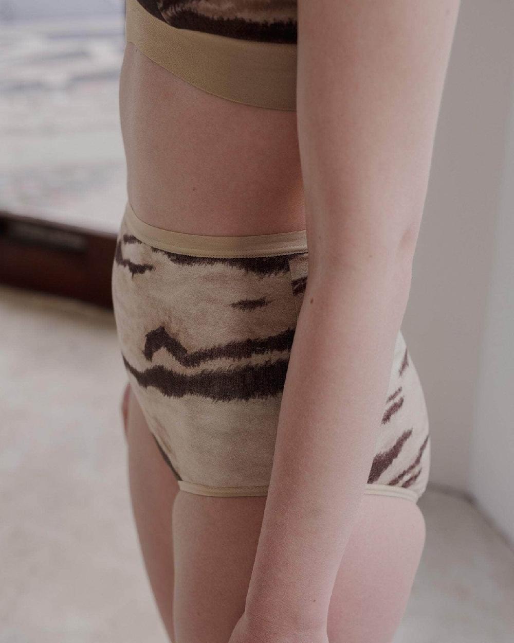 Baserange Culotte Bell Taille Haute - Lyocell De Bambou