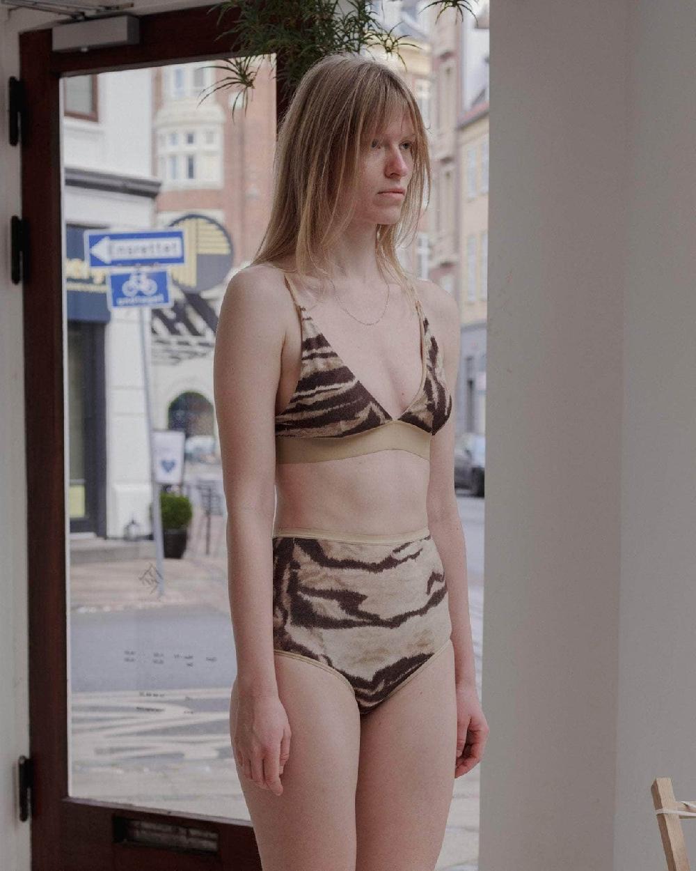 Baserange Culotte Bell Taille Haute - Lyocell De Bambou