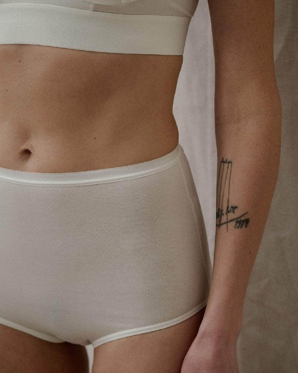 Baserange Culotte Bell Taille Haute - Lyocell De Bambou