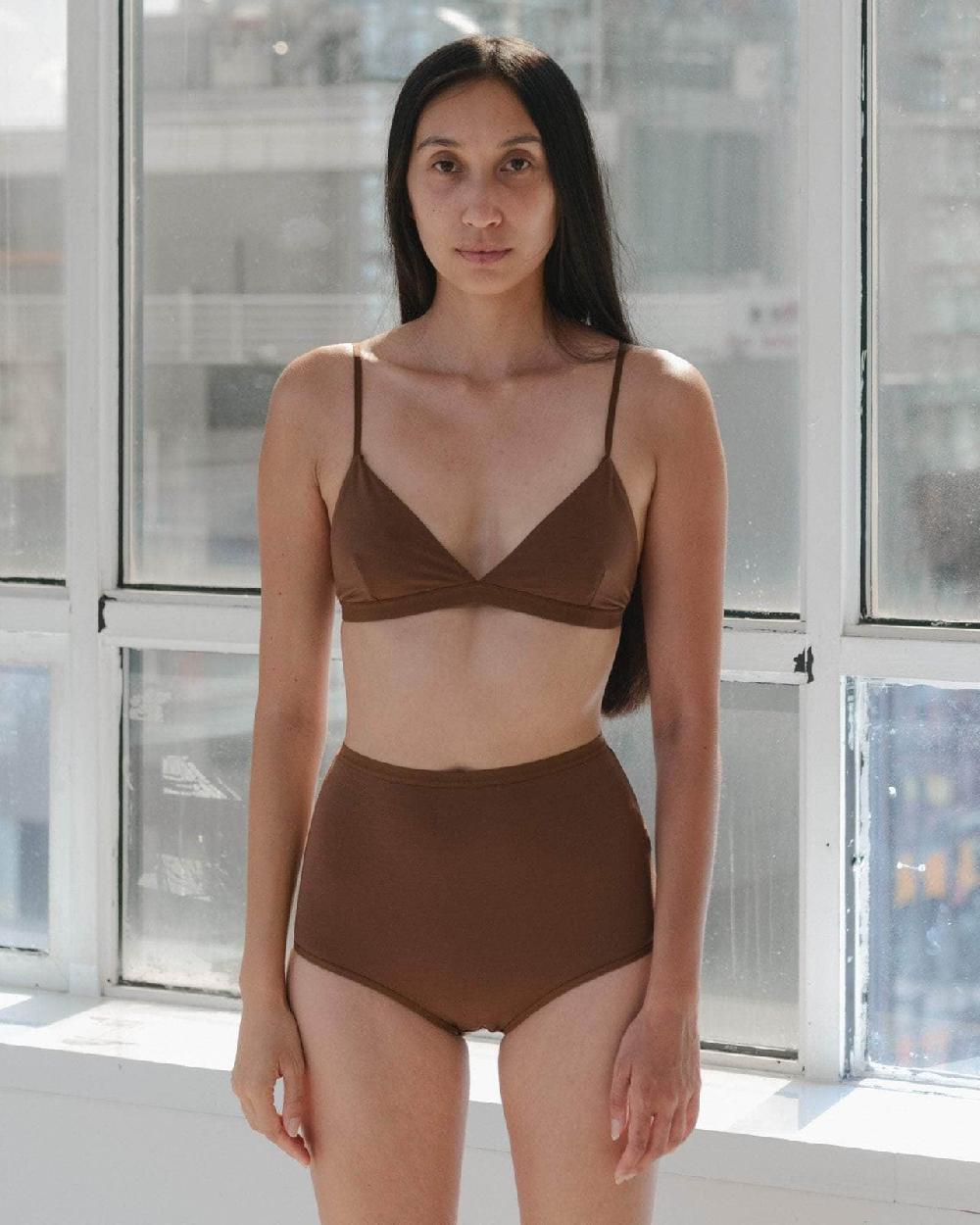 Baserange Culotte Bell Taille Haute - Lyocell De Bambou