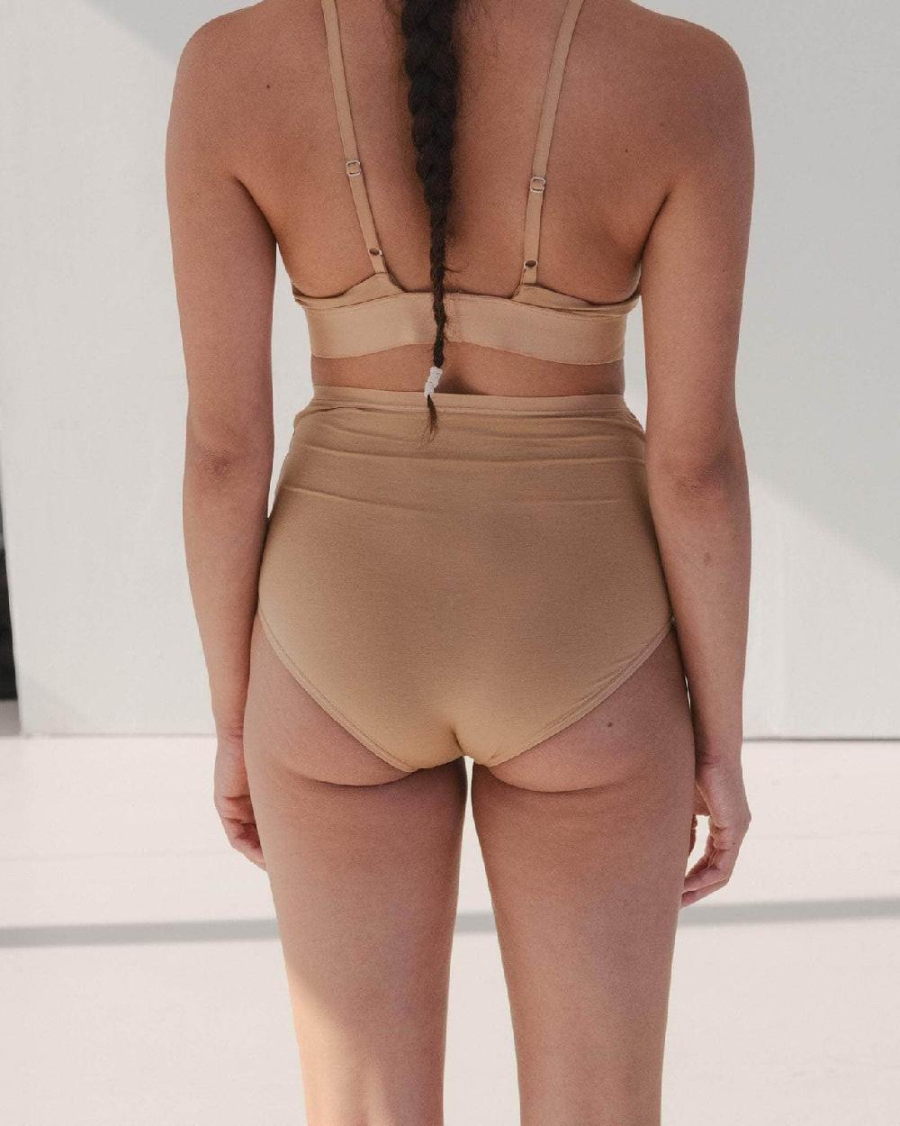 Baserange Culotte Bell Taille Haute - Lyocell De Bambou