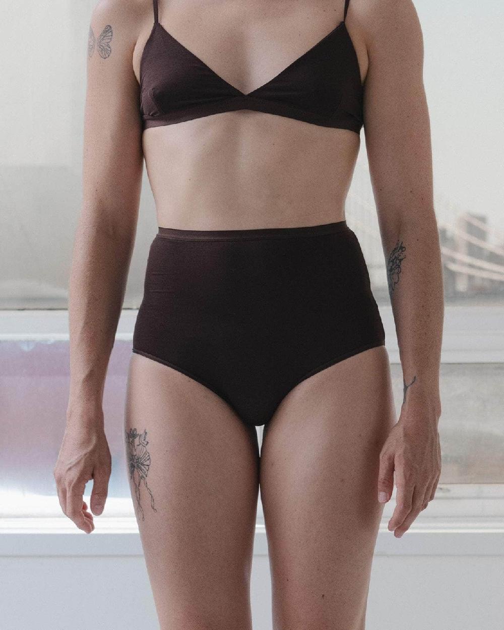 baserange culotte bell taille haute - Lyocell de bambou