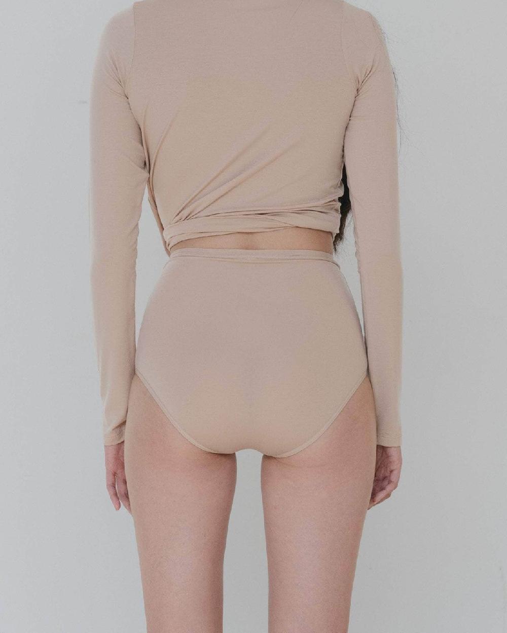 Baserange Culotte Bell Taille Haute - Lyocell De Bambou