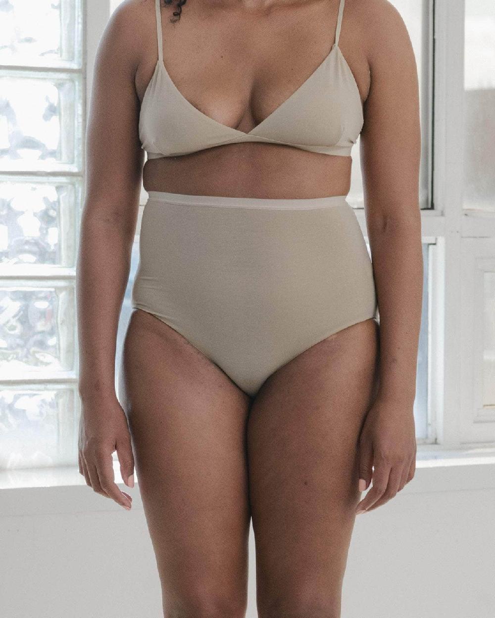 baserange culotte bell taille haute - Lyocell de bambou