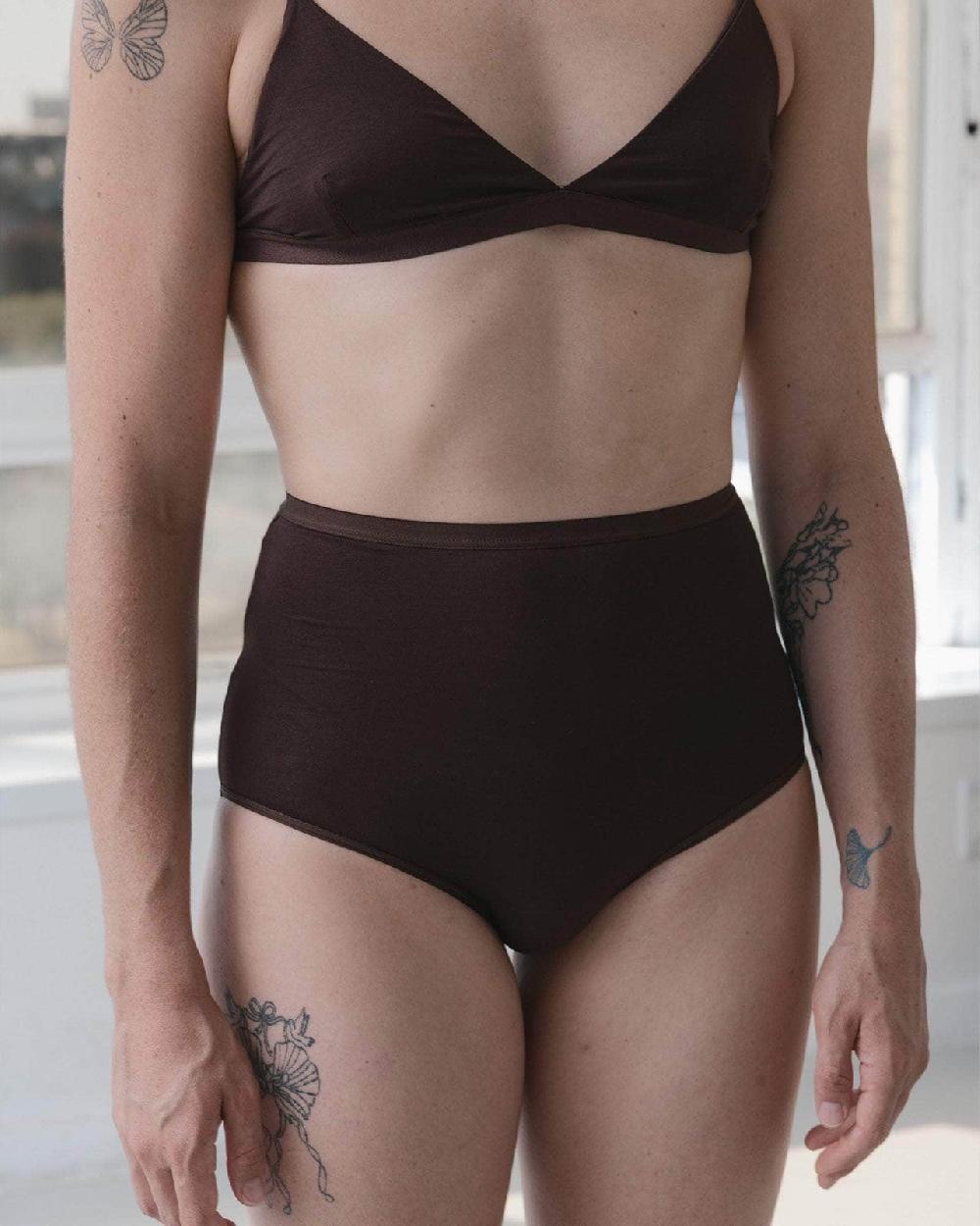 Baserange Culotte Bell Taille Haute - Lyocell De Bambou