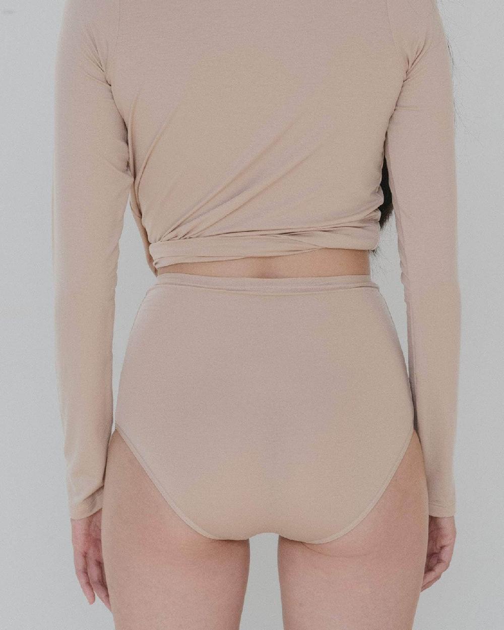 Baserange Culotte Bell Taille Haute - Lyocell De Bambou