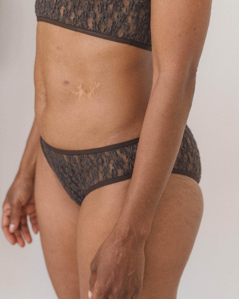 Baserange Culotte Musial - Dentelle De Coton Biologique