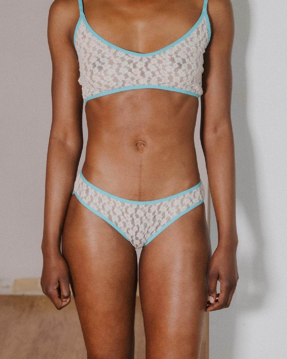 baserange Culotte musial - Dentelle de coton biologique