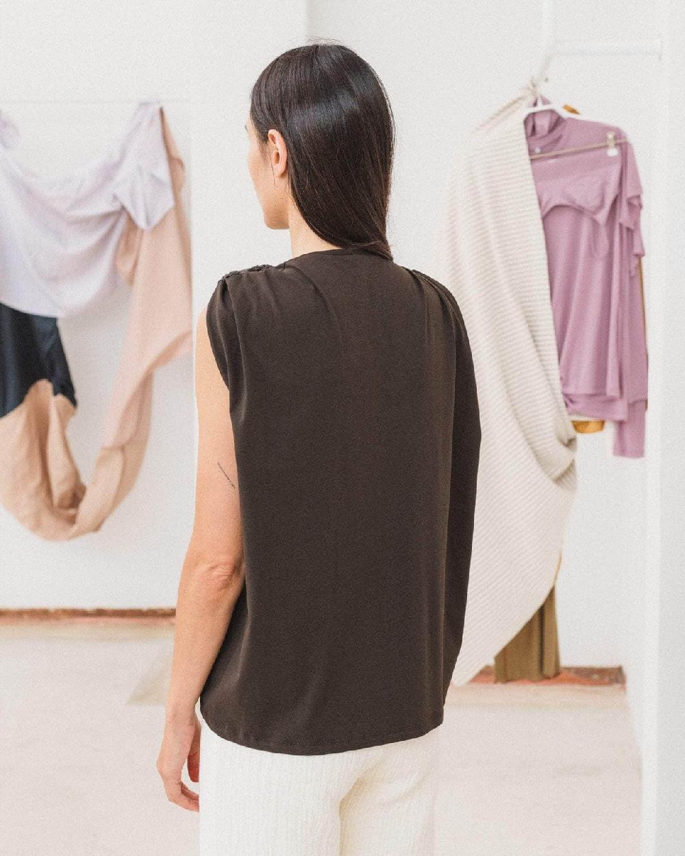 Baserange Débardeur Rodo - Jersey De Coton Régénératif