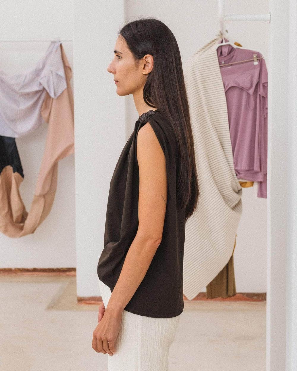 Baserange Débardeur Rodo - Jersey De Coton Régénératif