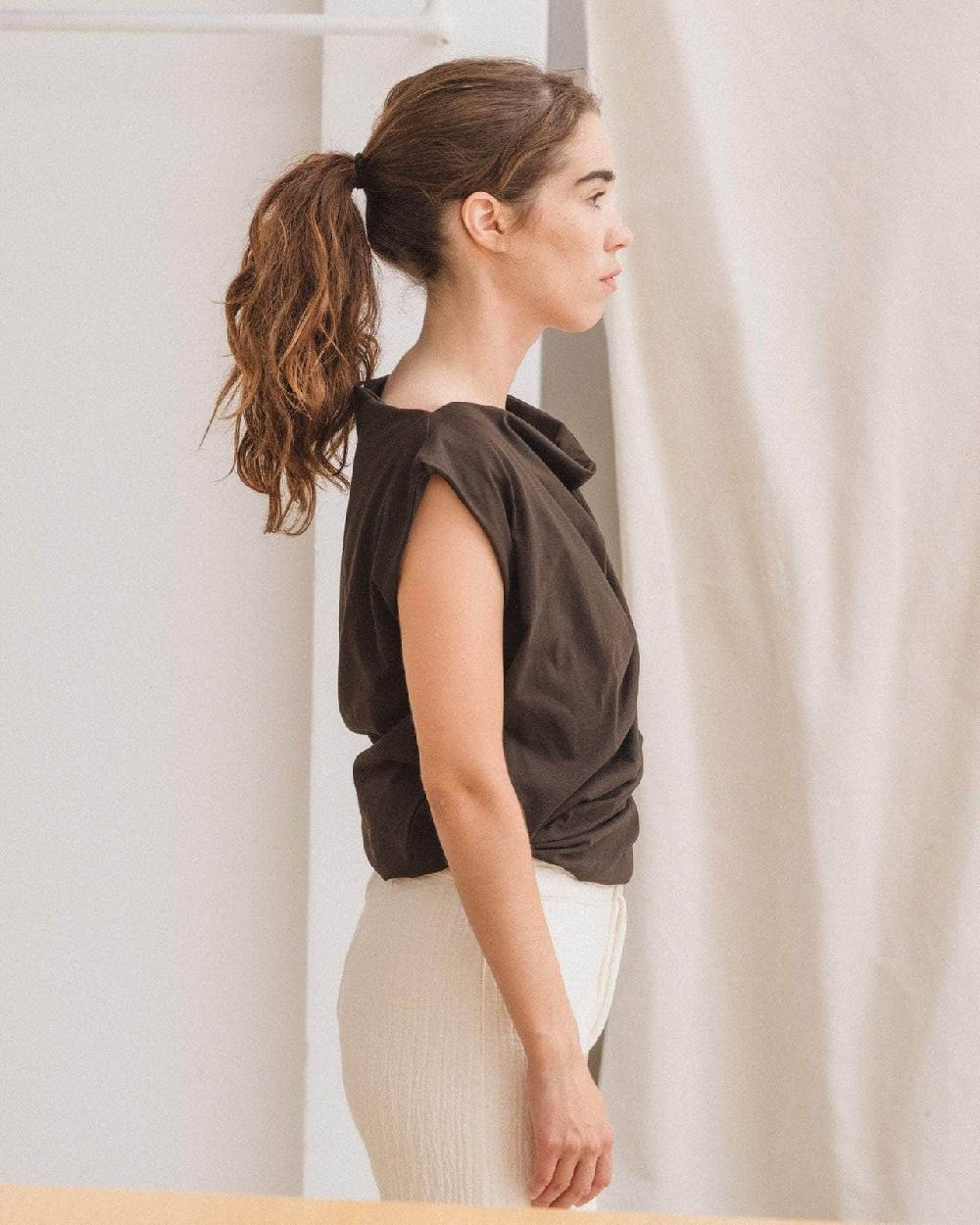 Baserange Débardeur Turn - Jersey De Coton Régénératif