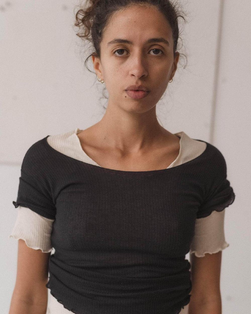 Baserange Pack - 2 T-shirts Pama 3/4 - Fin Coton Biologique Côtelé