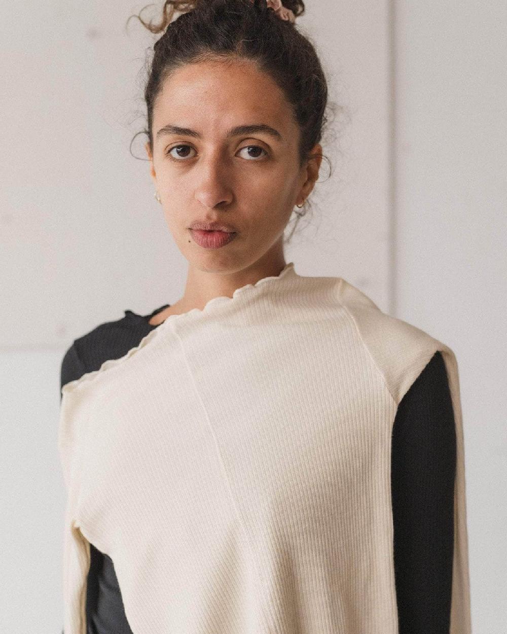 Baserange Pack - 2 T-shirts Pama à Manches Longues - Fin Coton Biologique Côtelé