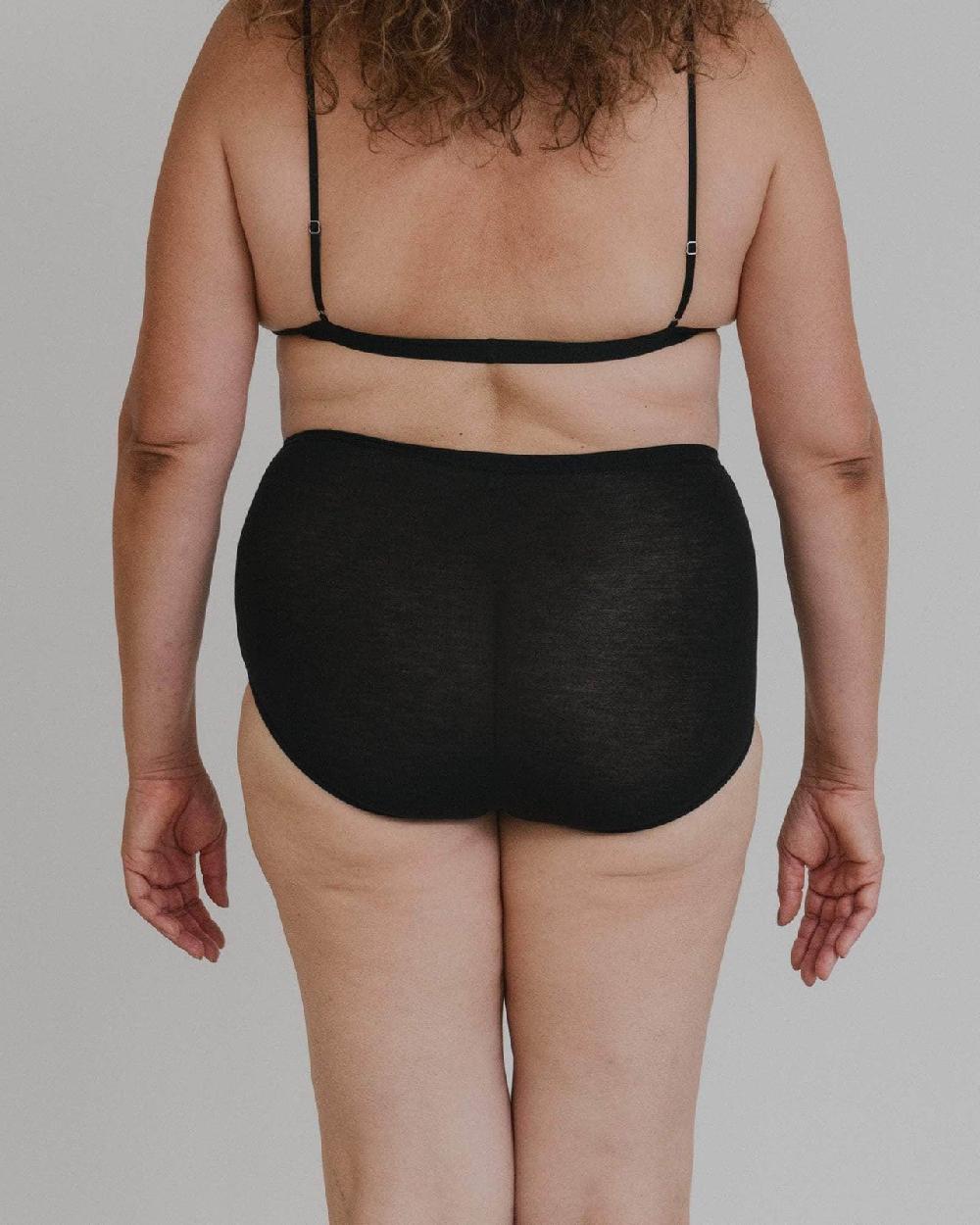 Baserange Pack - 3 Culottes Bell Taille Haute - Lyocell De Bambou