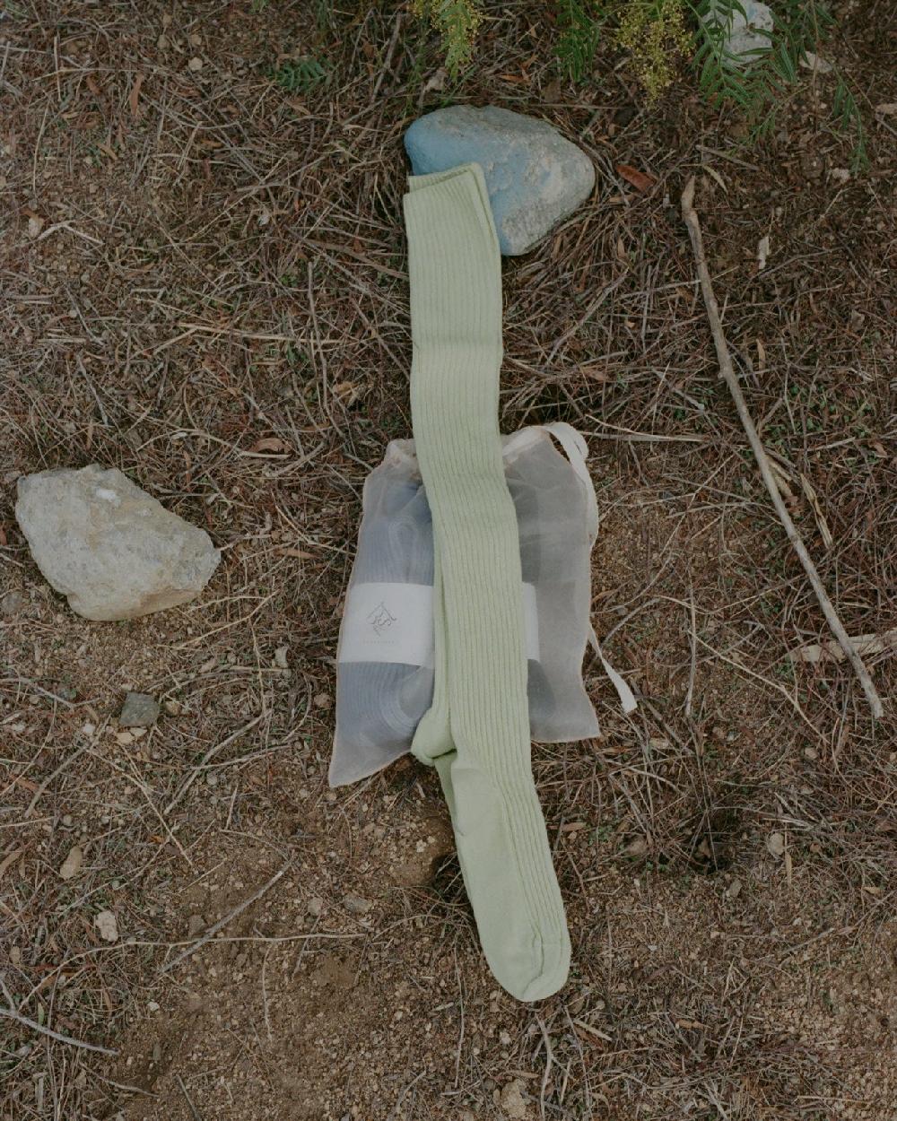 Baserange Pack Surprise - 3 Paires De Chaussettes Hautes - Coton Biologique Côtelé