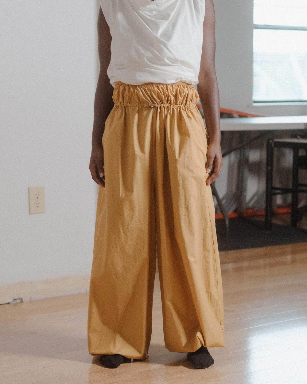 Baserange Pantalon Air - Popeline De Coton Biologique