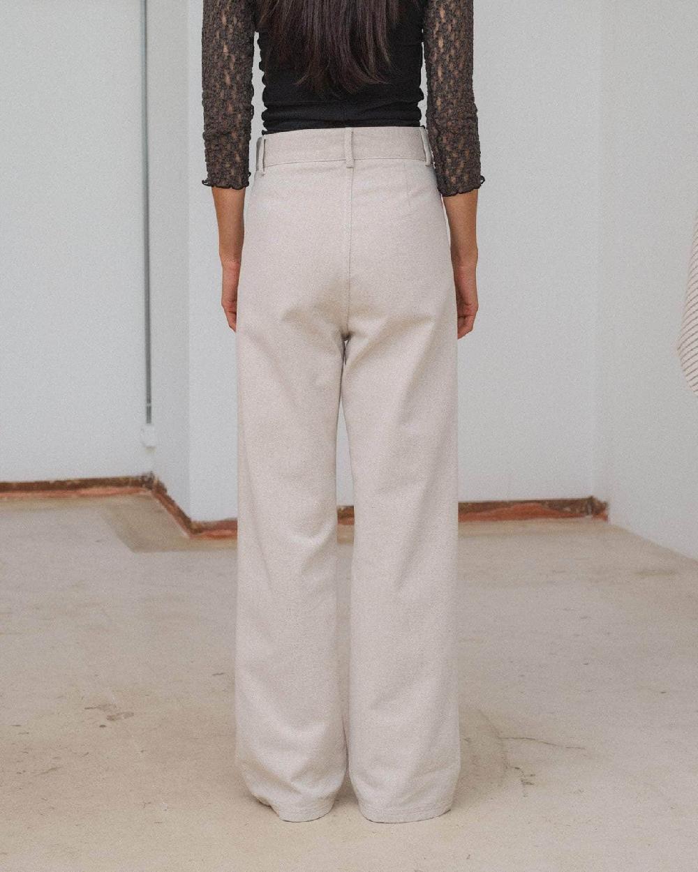 Baserange Pantalon Navalo - Denim En Coton Biologique