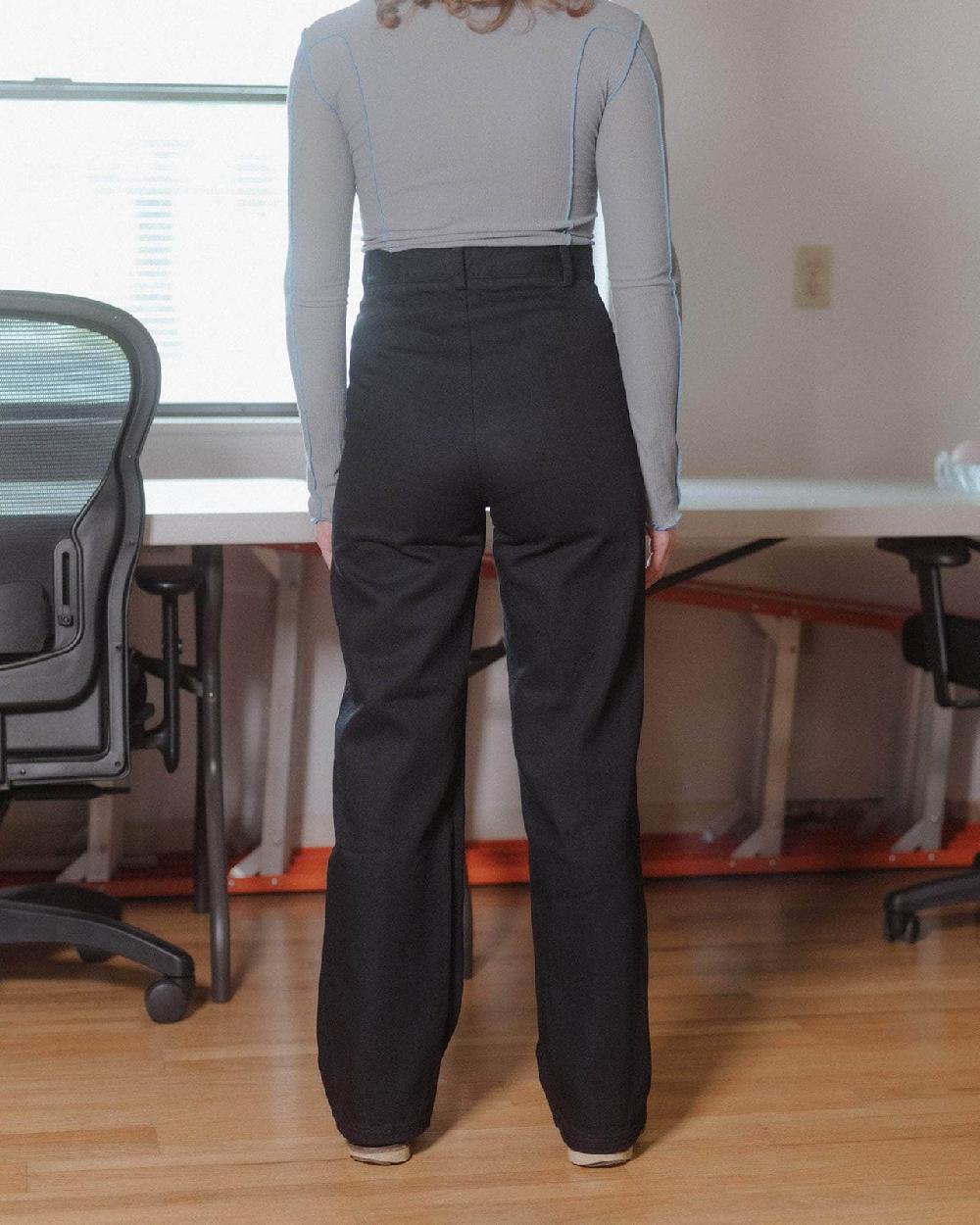 Baserange Pantalon Navalo - Denim En Coton Biologique