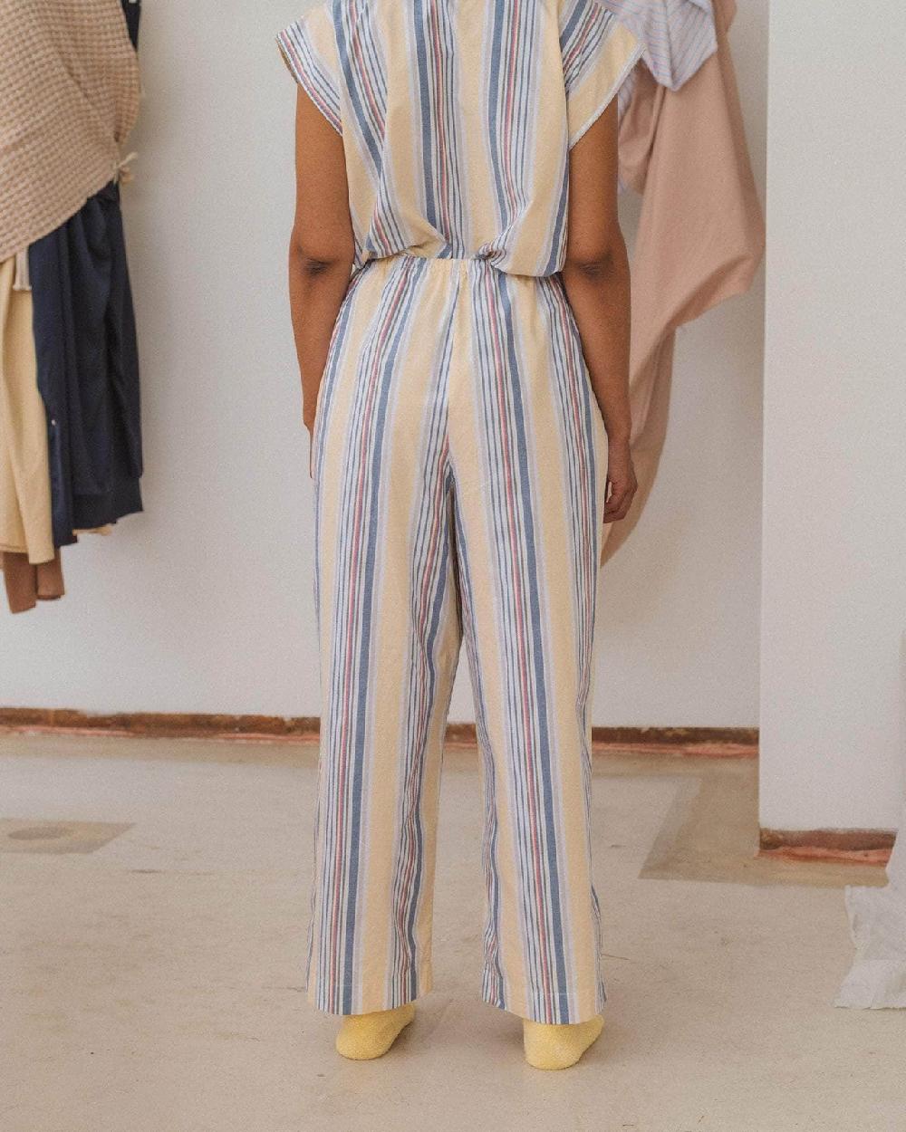 Baserange Pantalon Ole - Popeline De Coton Biologique