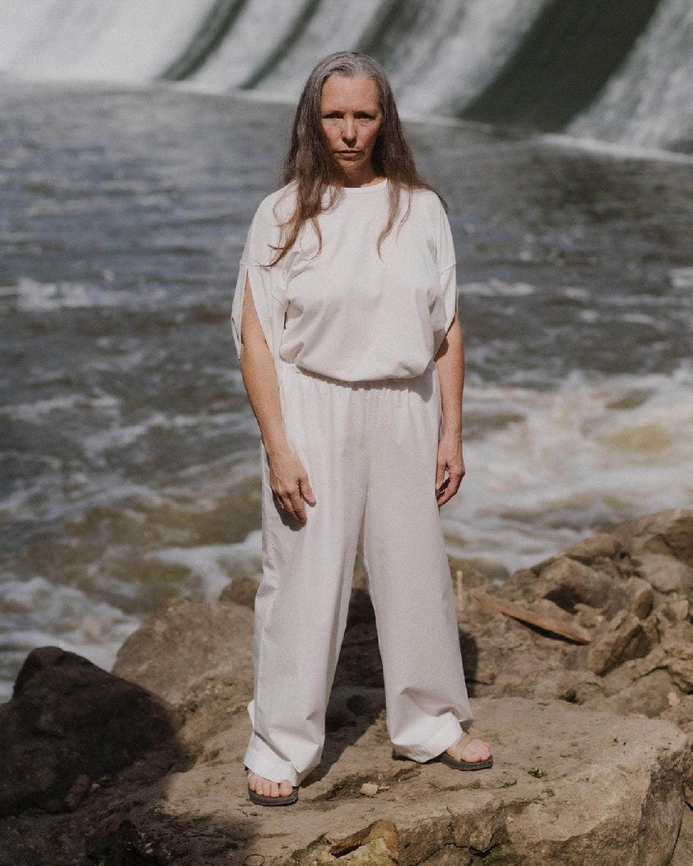 Baserange Pantalon Ole - Popeline De Coton Biologique