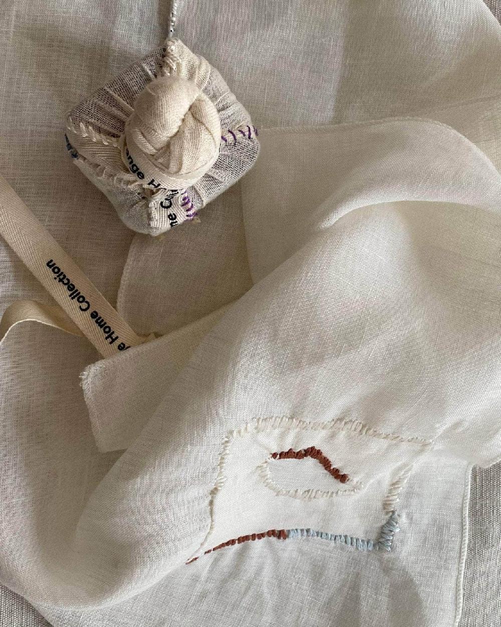 Baserange Repair - Linen Cloth & Scent Block - Deadstock Fabric