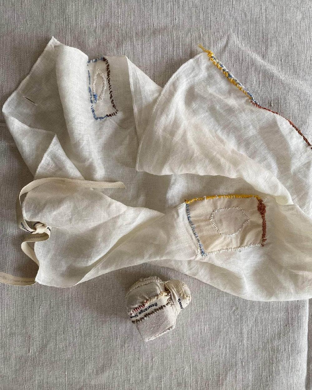 Baserange Repair - Linen Cloth & Scent Block - Deadstock Fabric