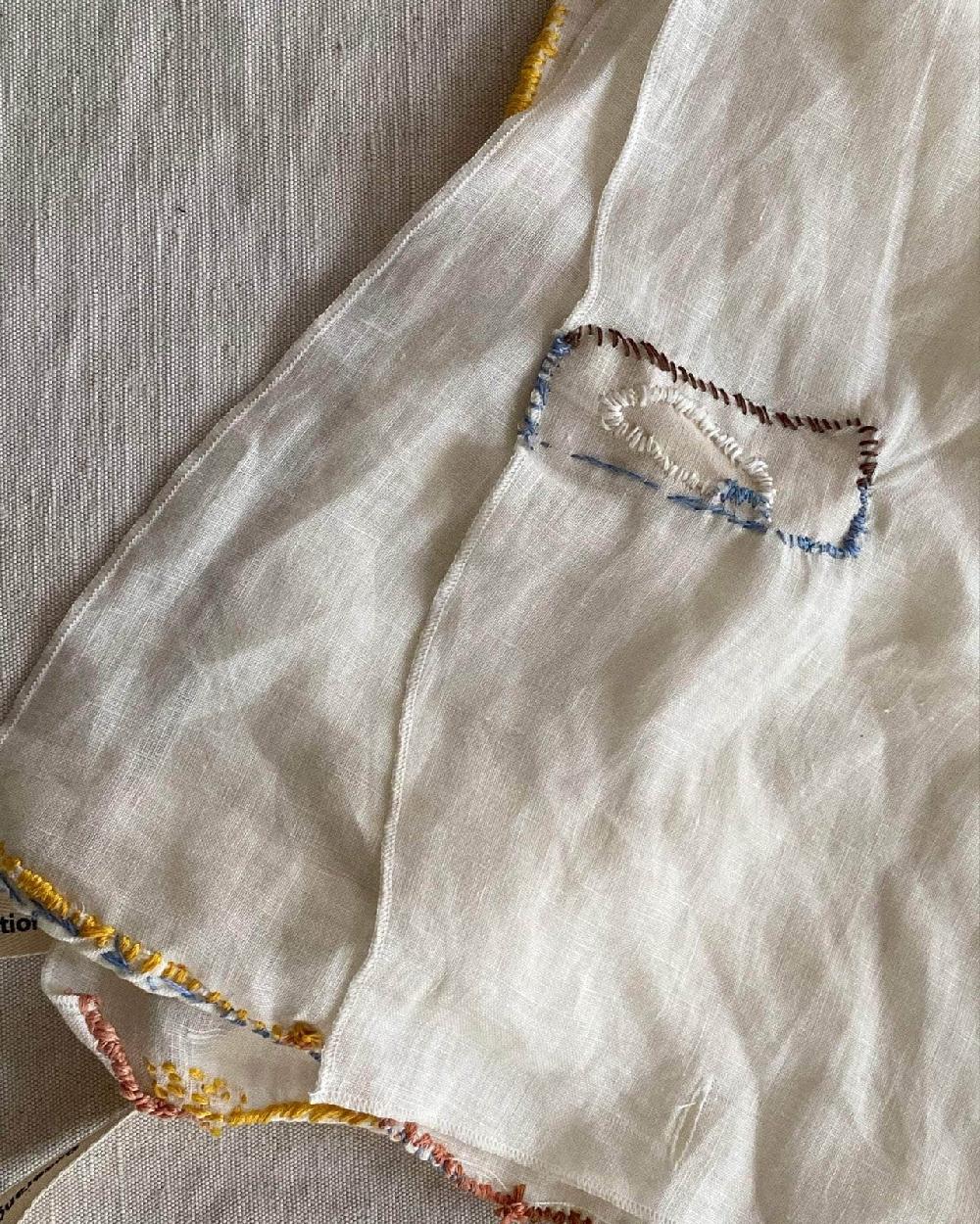 Baserange Repair - Linen Cloth & Scent Block - Deadstock Fabric