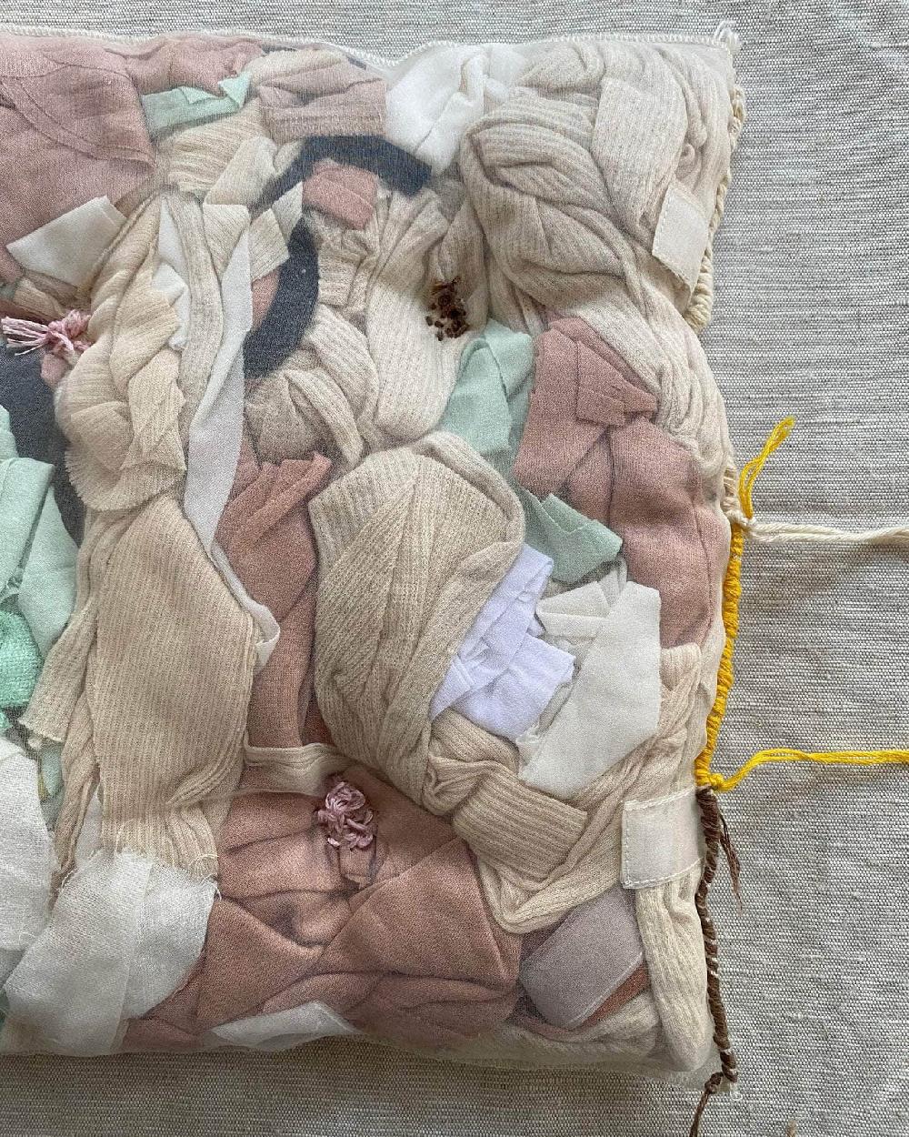 Baserange Repair - Oreiller Leftover - Chutes De Tissus