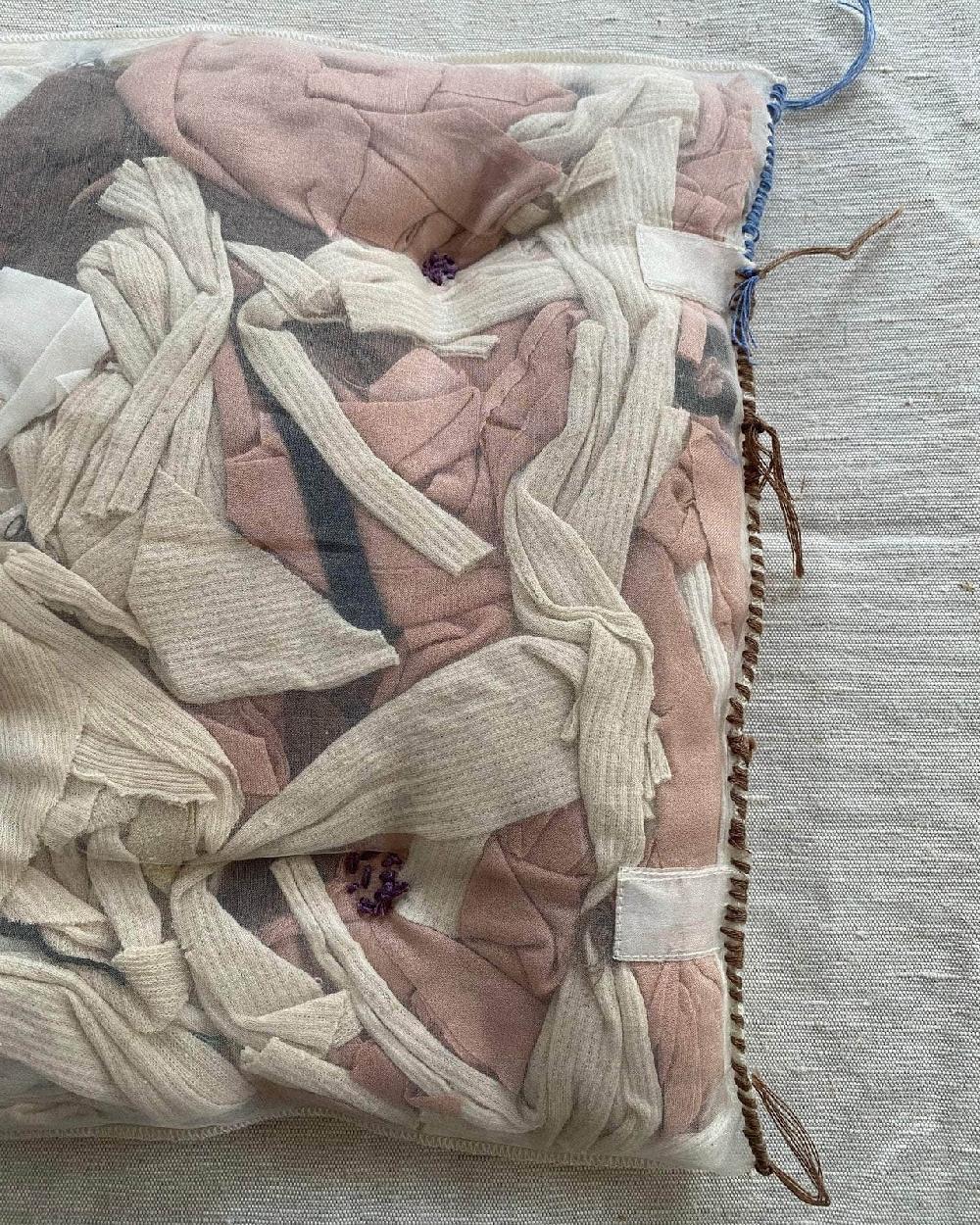 Baserange Repair - Oreiller Leftover - Chutes De Tissus