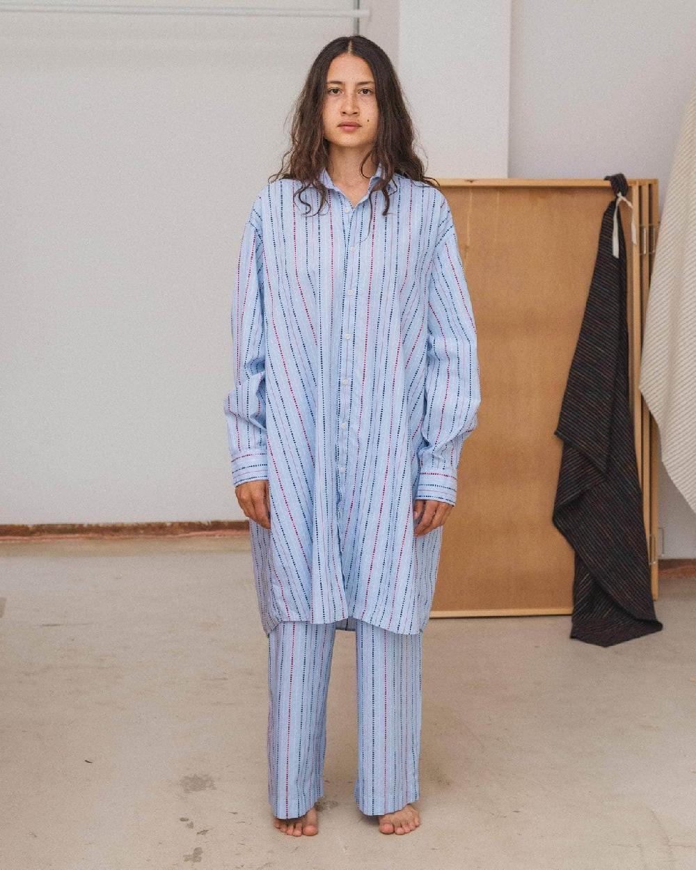 baserange robe chemise claude  - Popeline de coton biologique