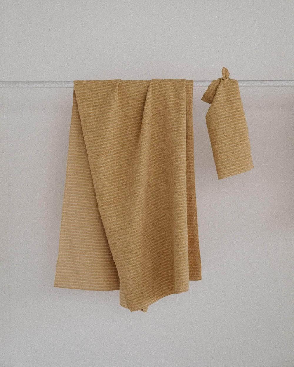 Baserange Serviette Pour Tapis De Yoga - Tissu éponge En Coton Biologique